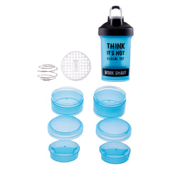 Shaker BETA IQ CROSS THE LINE - 500ml, Fără BPA - 2