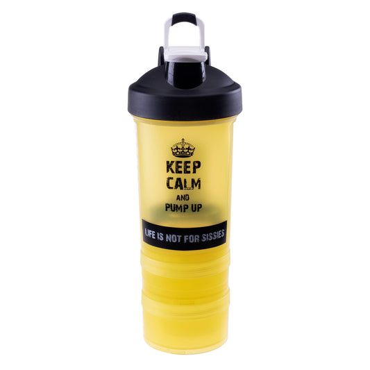Shaker BETA IQ CROSS THE LINE - Antileak, 500 ml, Inox - 1