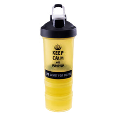 Shaker BETA IQ CROSS THE LINE - Antileak, 500 ml, Inox - 1