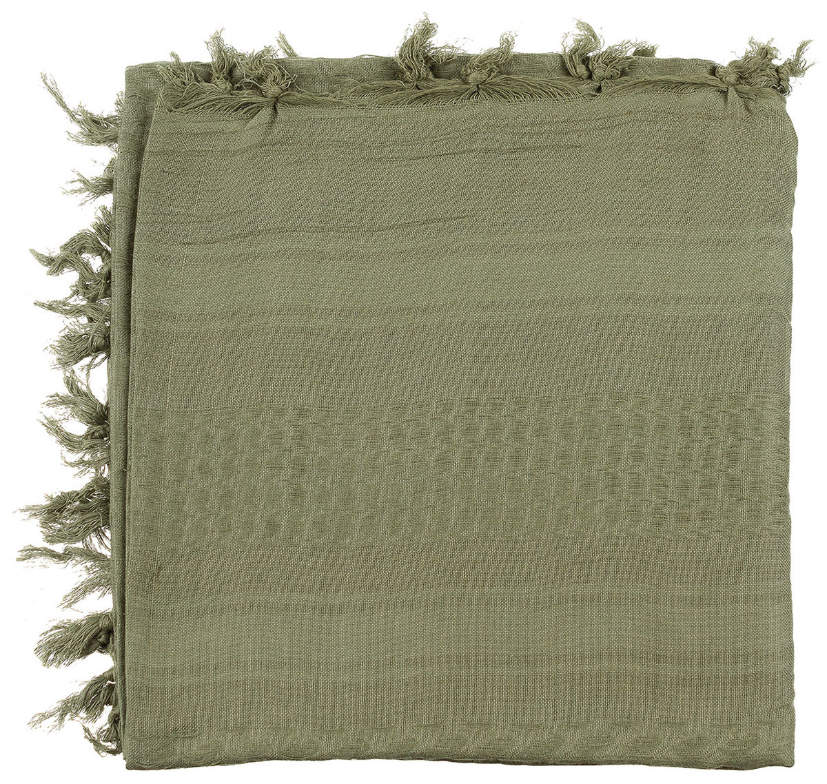 Shemagh Clasic Supersoft Oliv MFH - Bumbac 100%, Țesătură fină