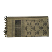Shemagh Craniu Pirat M-Tac – Olive/Negru, Protecție Tactica
