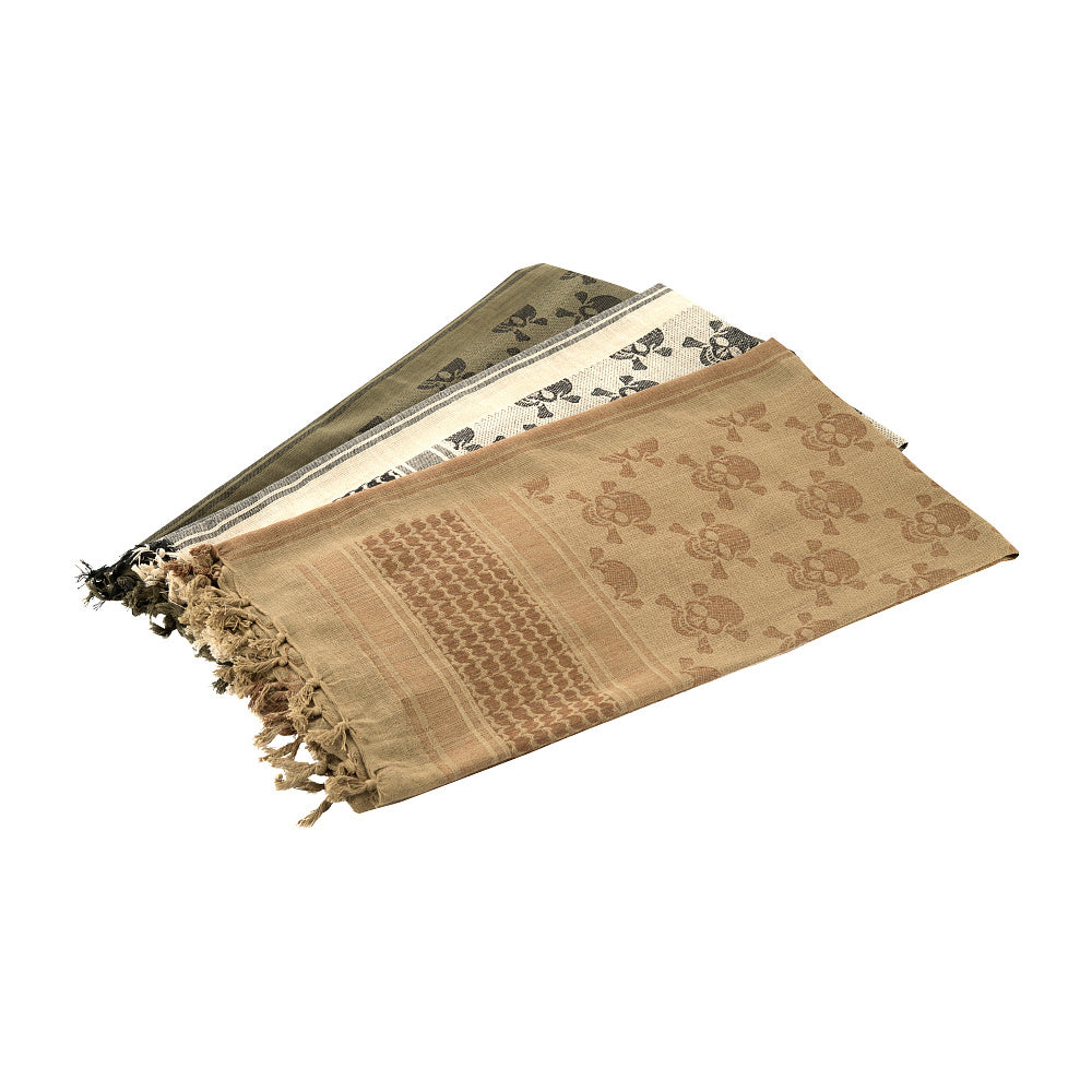 Shemagh Craniu Pirat M-Tac – Olive/Negru, Protecție Tactica