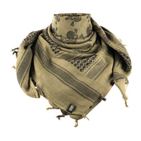 Shemagh Craniu Pirat M-Tac – Olive/Negru, Protecție Tactica