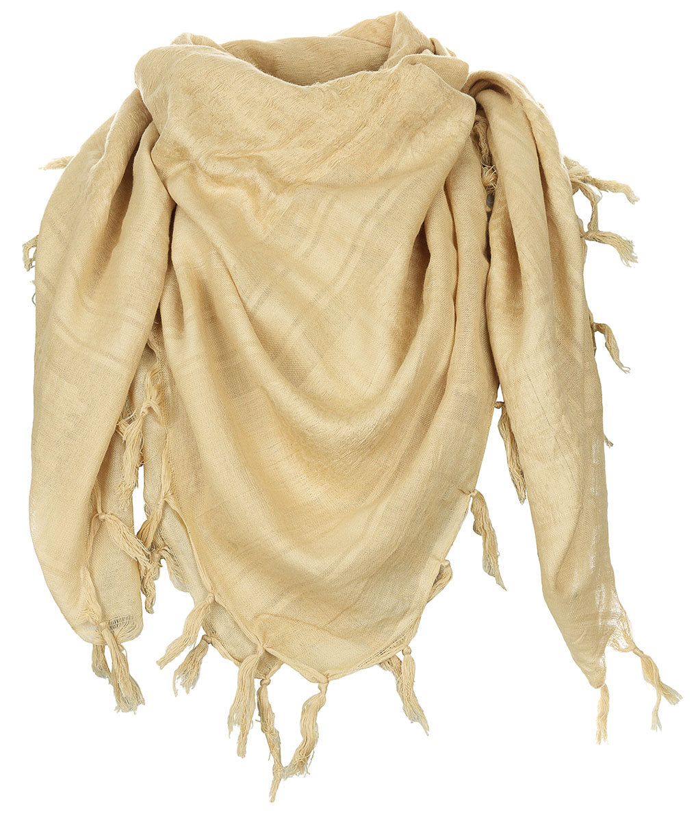 Shemagh Supersoft Coyote Tan MFH - 100% Bumbac, 120x115cm