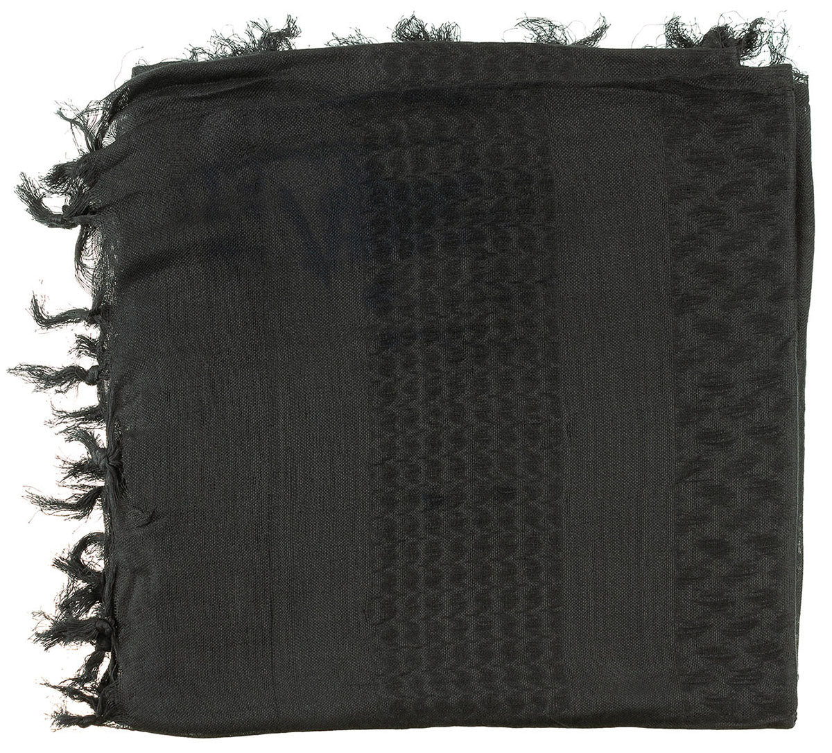 Shemagh Supersoft Negru MFH - 100% Bumbac, 120x115 cm