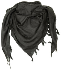 Shemagh Supersoft Negru MFH - 100% Bumbac, 120x115 cm