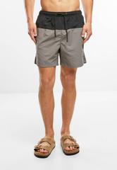 Short de Baie Basic Black Grey Brandit - Uscare Rapida