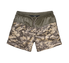 Short de Baie Basic Oliv AT Digital Brandit - Uscare Rapida