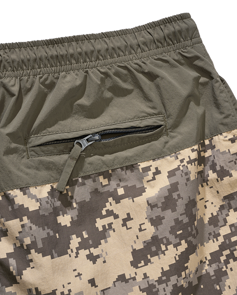 Short de Baie Basic Oliv AT Digital Brandit - Uscare Rapida