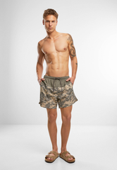 Short de Baie Basic Oliv AT Digital Brandit - Uscare Rapida