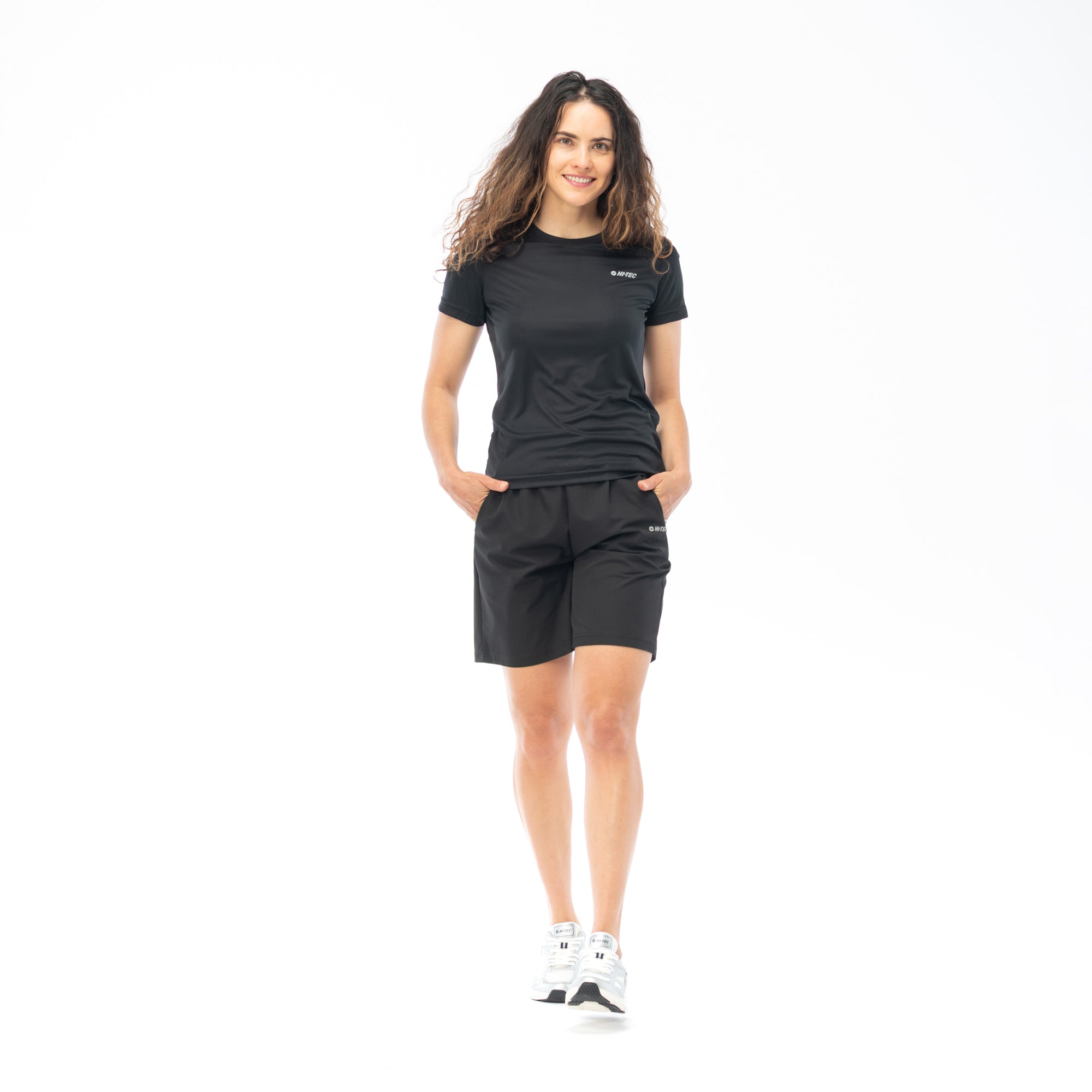 Shorts Antrenament Lady Dehinn Hi-Tec - Confortabili, Elemente Reflectorizante - 8