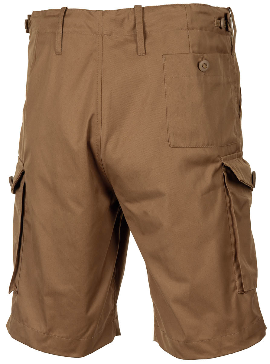 Shorts Combat Bermuda Coyote MFH - Buzunare Cargo, Talie Ajustabilă