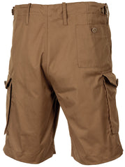 Shorts Combat Bermuda Coyote MFH - Buzunare Cargo, Talie Ajustabilă