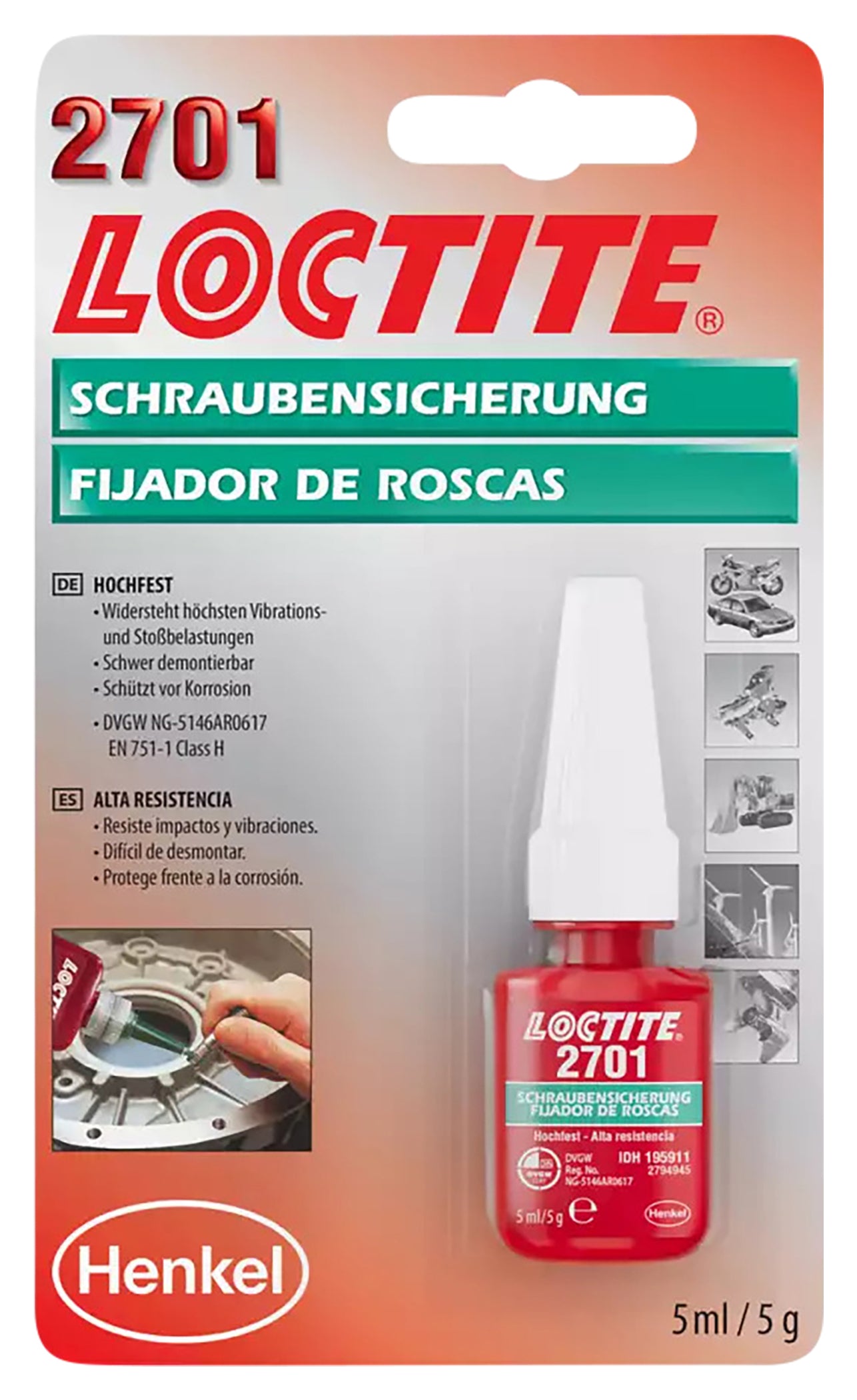 Siguranță Șuruburi LOCTITE - Fixare și Etanșare Durabilă