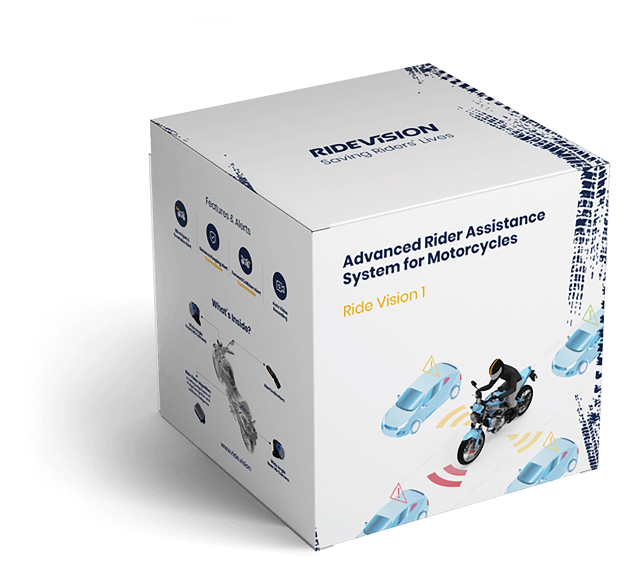 Sistem Avertizare Coliziuni Ride Vision PRO - Siguranță Moto Avansată