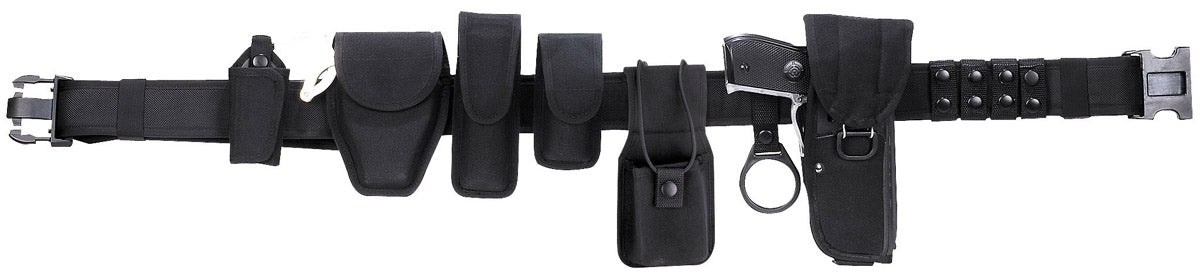 Sistem Centură "Security" Negru MFH - 100% Nylon 1000D, Modular