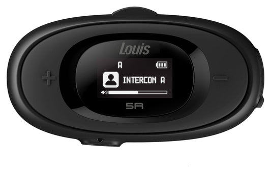 Sistem Comunicare Moto 5R Louis Edition Sena - Intercom 4 căi, Bluetooth 5.1