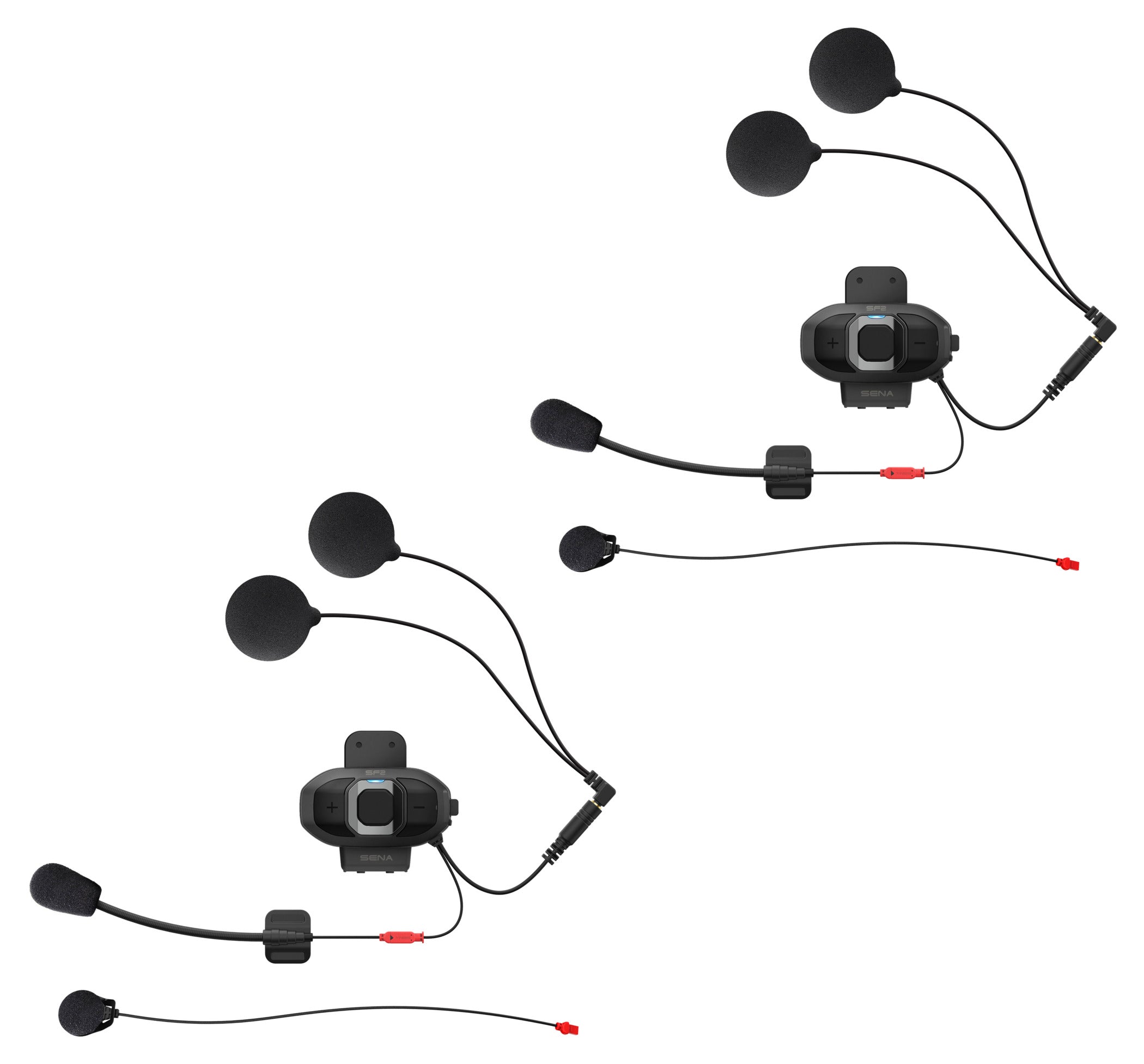 Sistem Comunicare Moto Bluetooth SF2 Sena - Dual Set, 800m