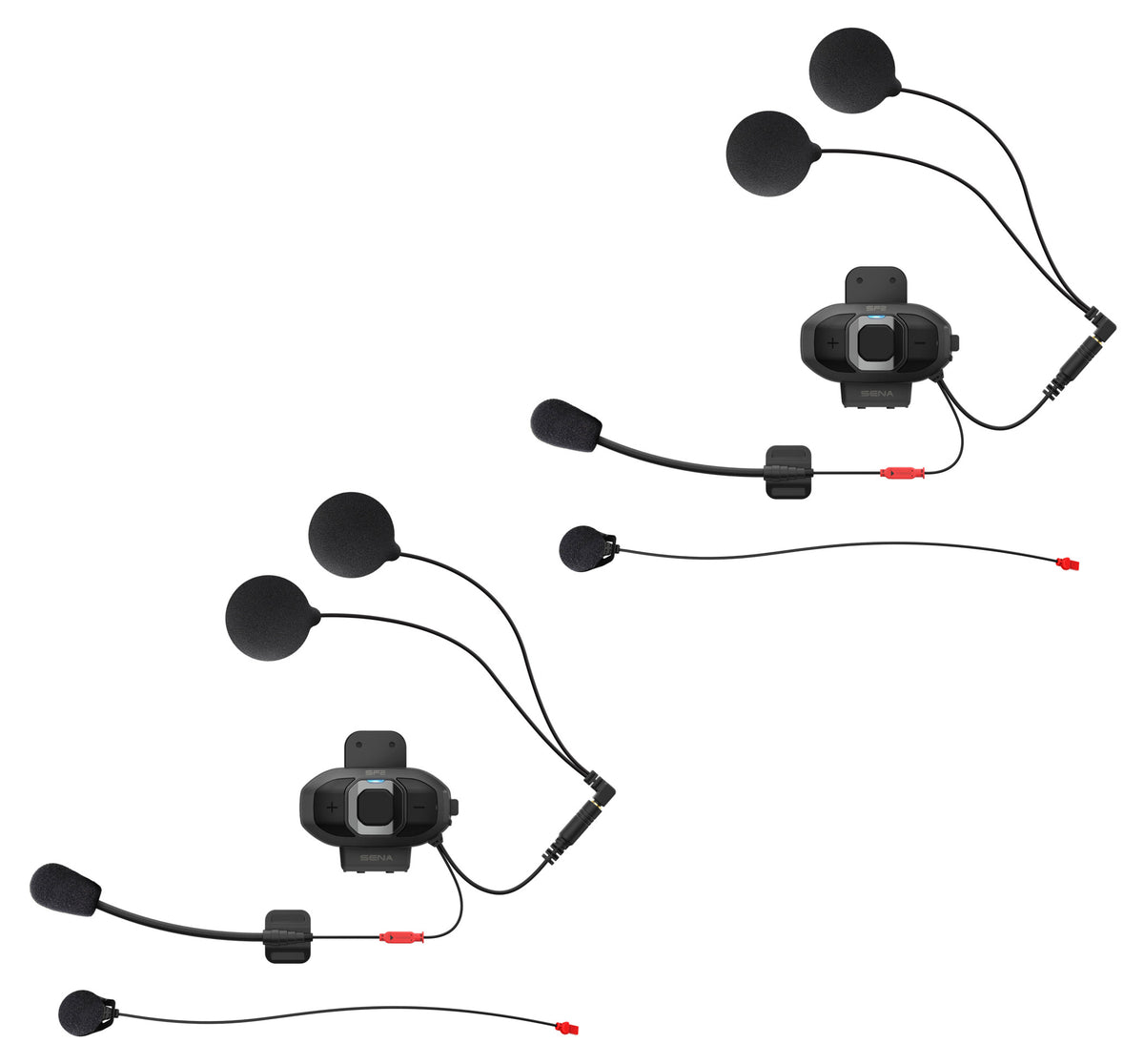 Sistem Comunicare Moto Bluetooth SF2 Sena - Dual Set, 800m