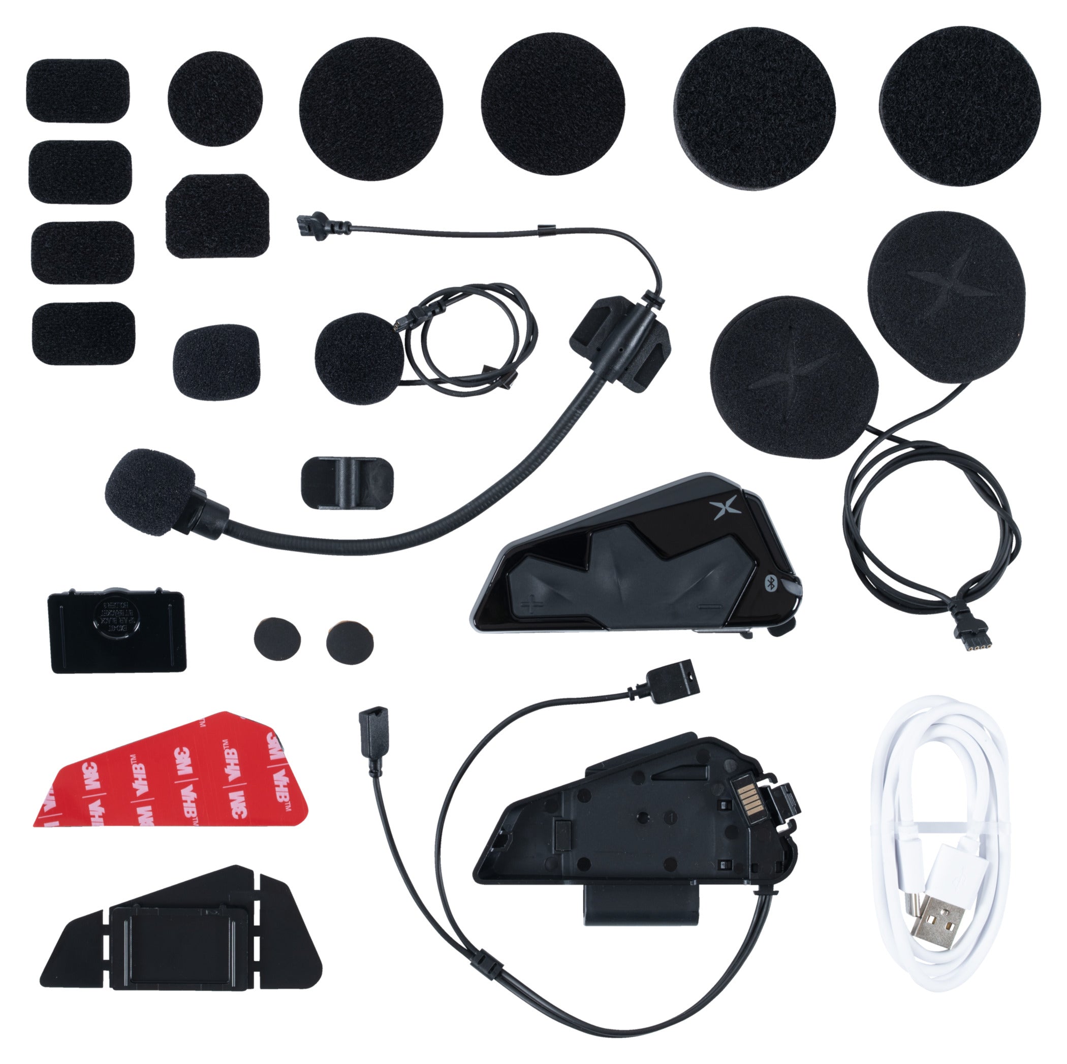 Sistem Comunicare Moto EXOCOM Link-1C Single Pack - Audio HD, Anulare Zgomot