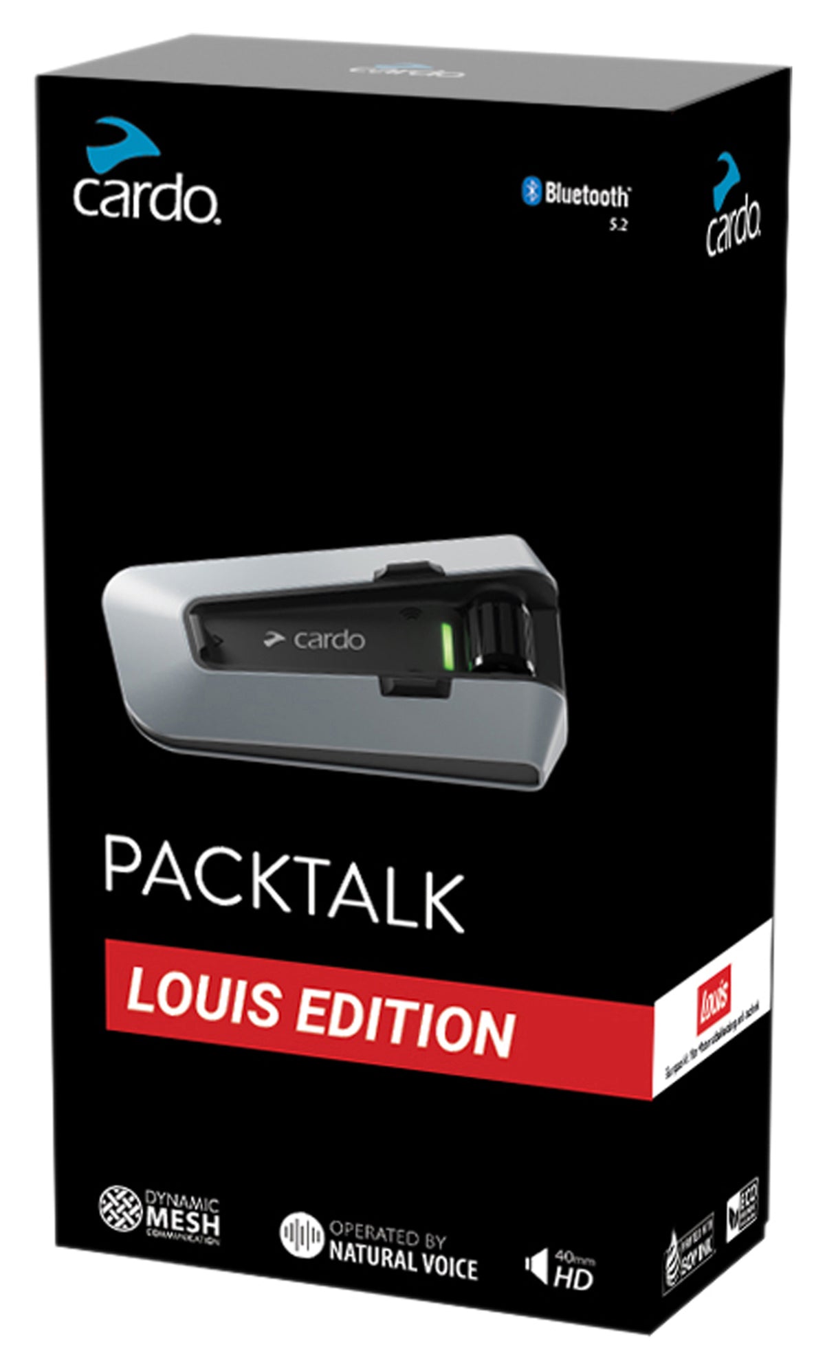 Sistem Comunicare Moto Packtalk LE Cardo - DMC, Bluetooth 5.2
