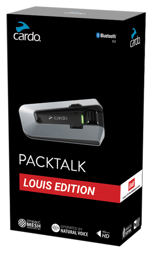 Sistem Comunicare Moto Packtalk LE Cardo - DMC, Bluetooth 5.2