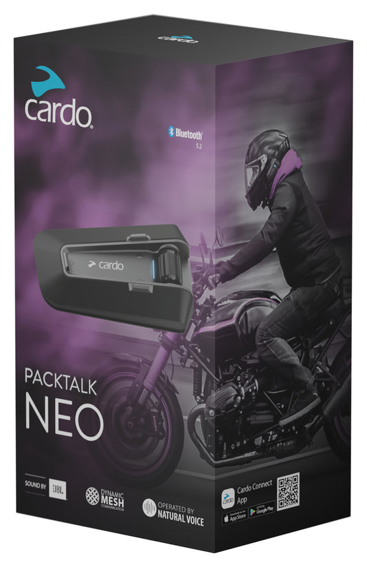 Sistem Comunicare Moto Packtalk Neo Cardo - DMC Gen 2, JBL