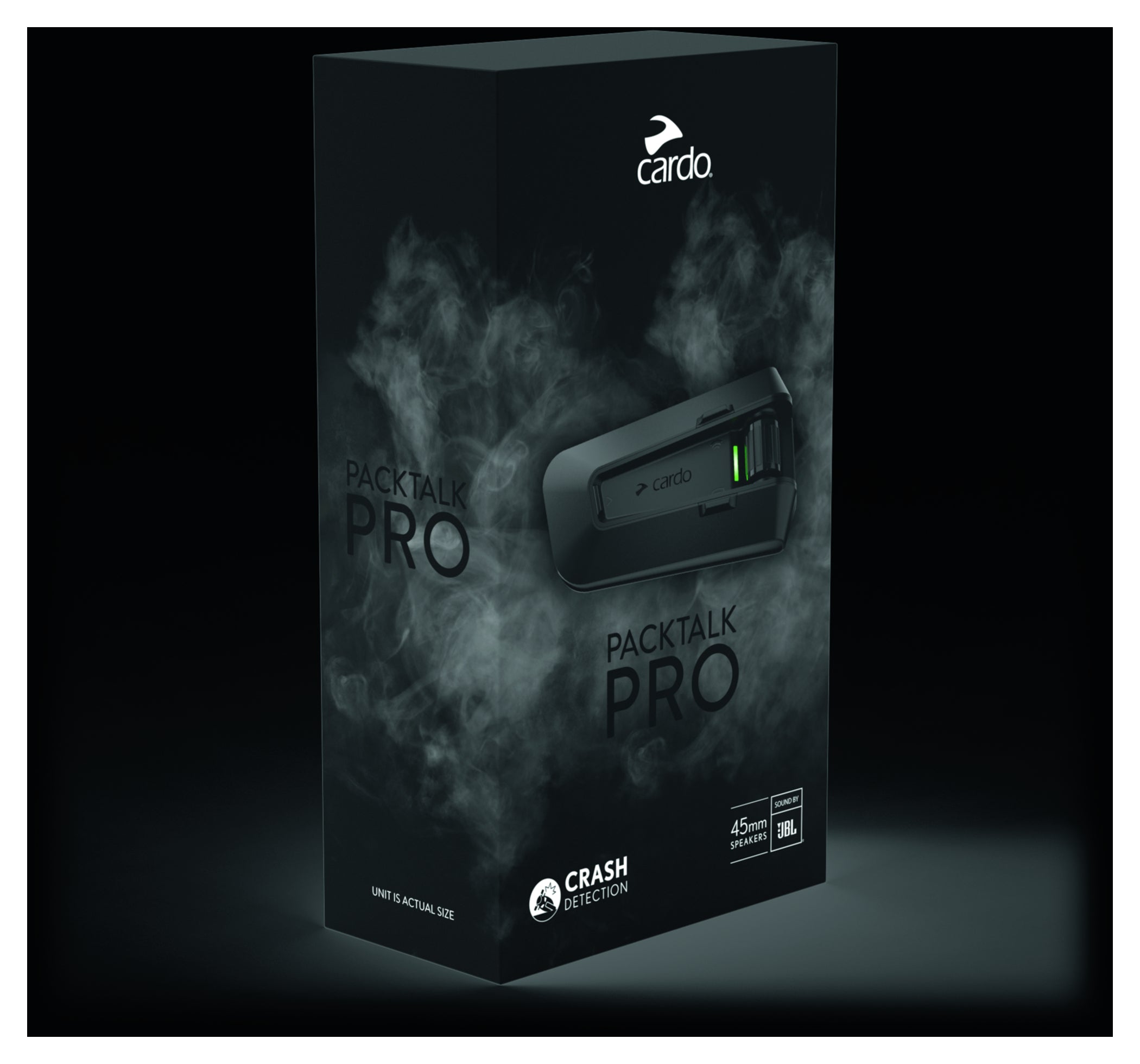 Sistem Comunicare Moto Packtalk Pro Cardo - Detectare Cădere, JBL