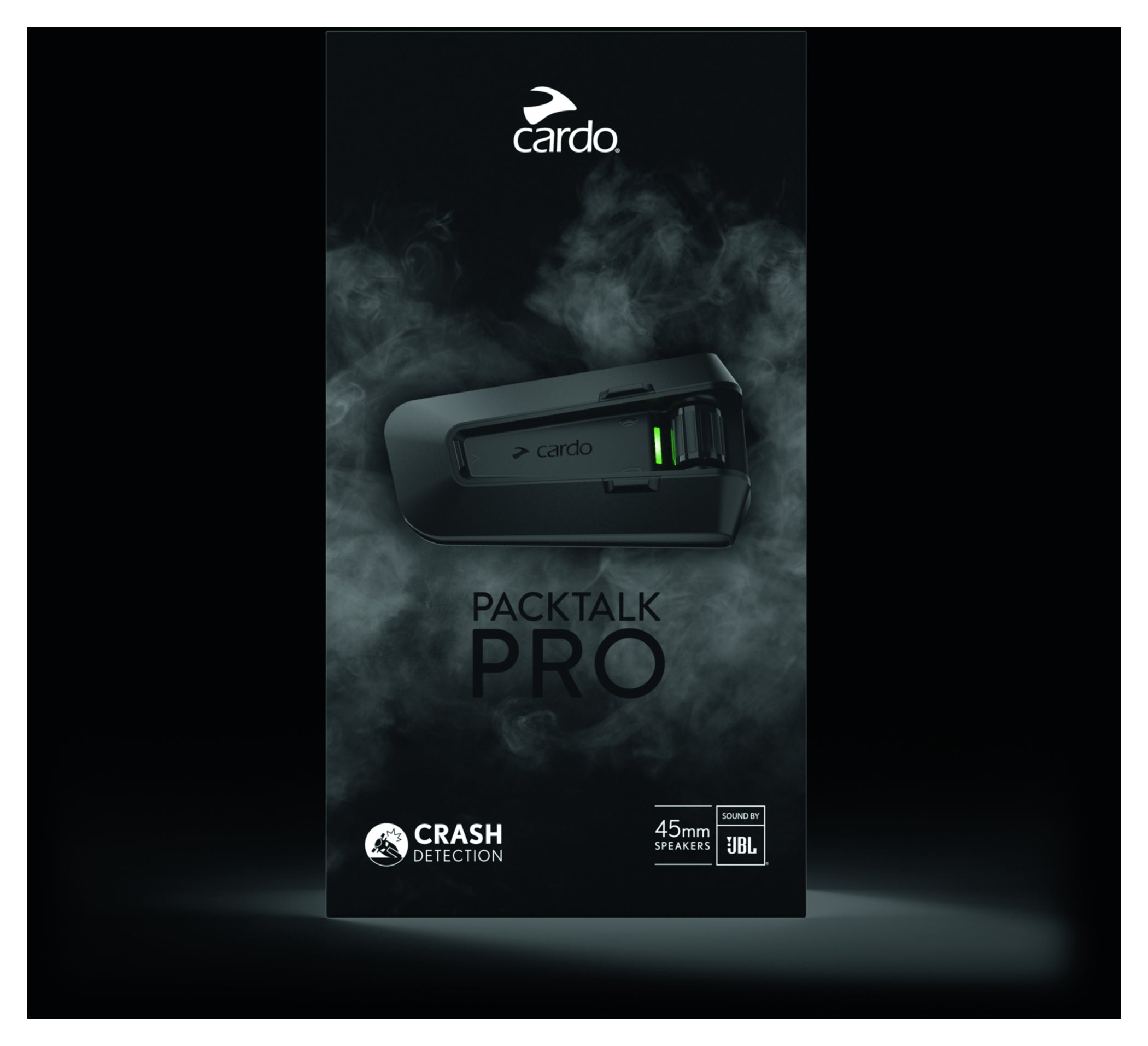Sistem Comunicare Moto Packtalk Pro Cardo - Detectare Cădere, JBL