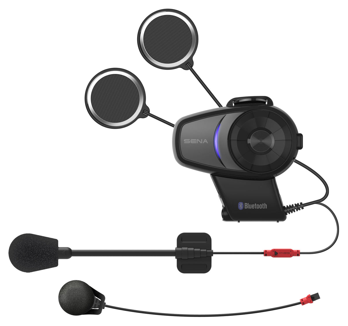 Sistem Comunicare Moto Sena 10S Single Pack - Intercom 1.6km