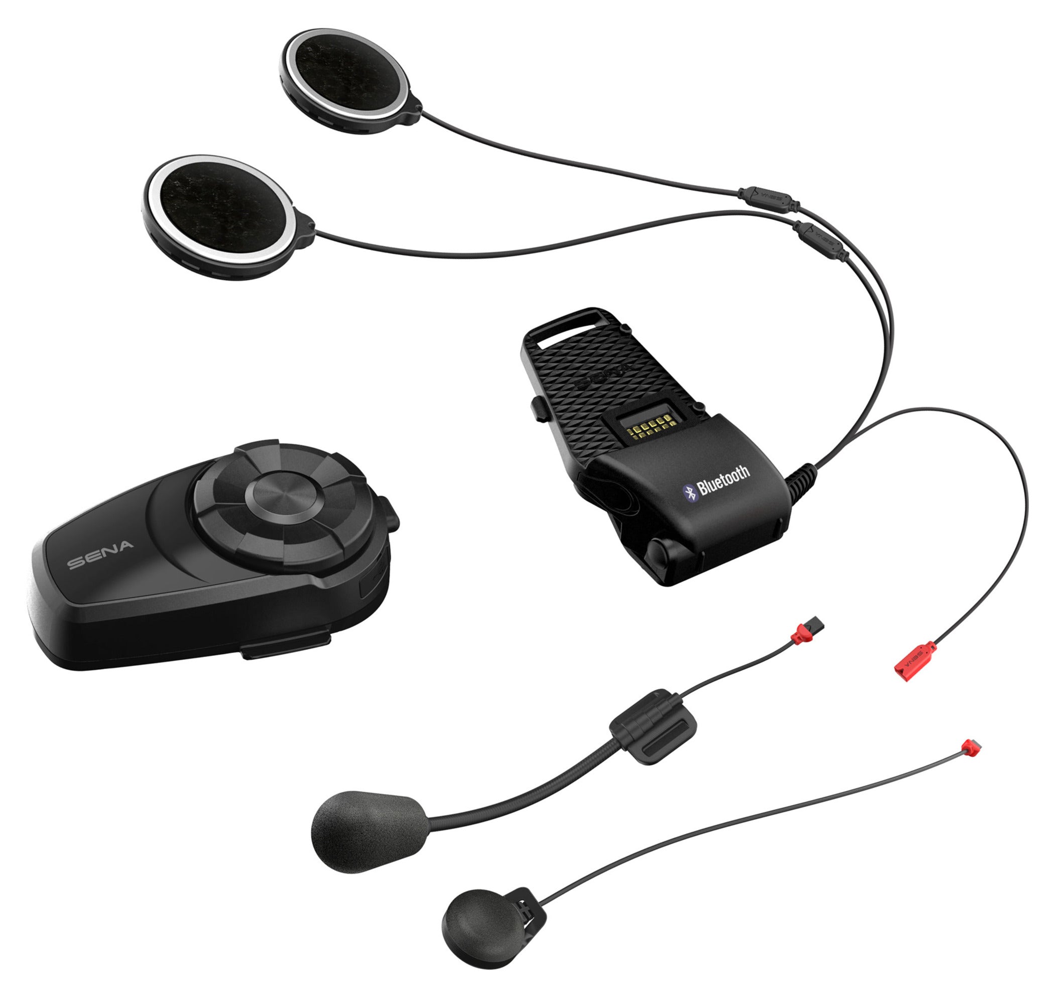 Sistem Comunicare Moto Sena 10S Single Pack - Intercom 1.6km