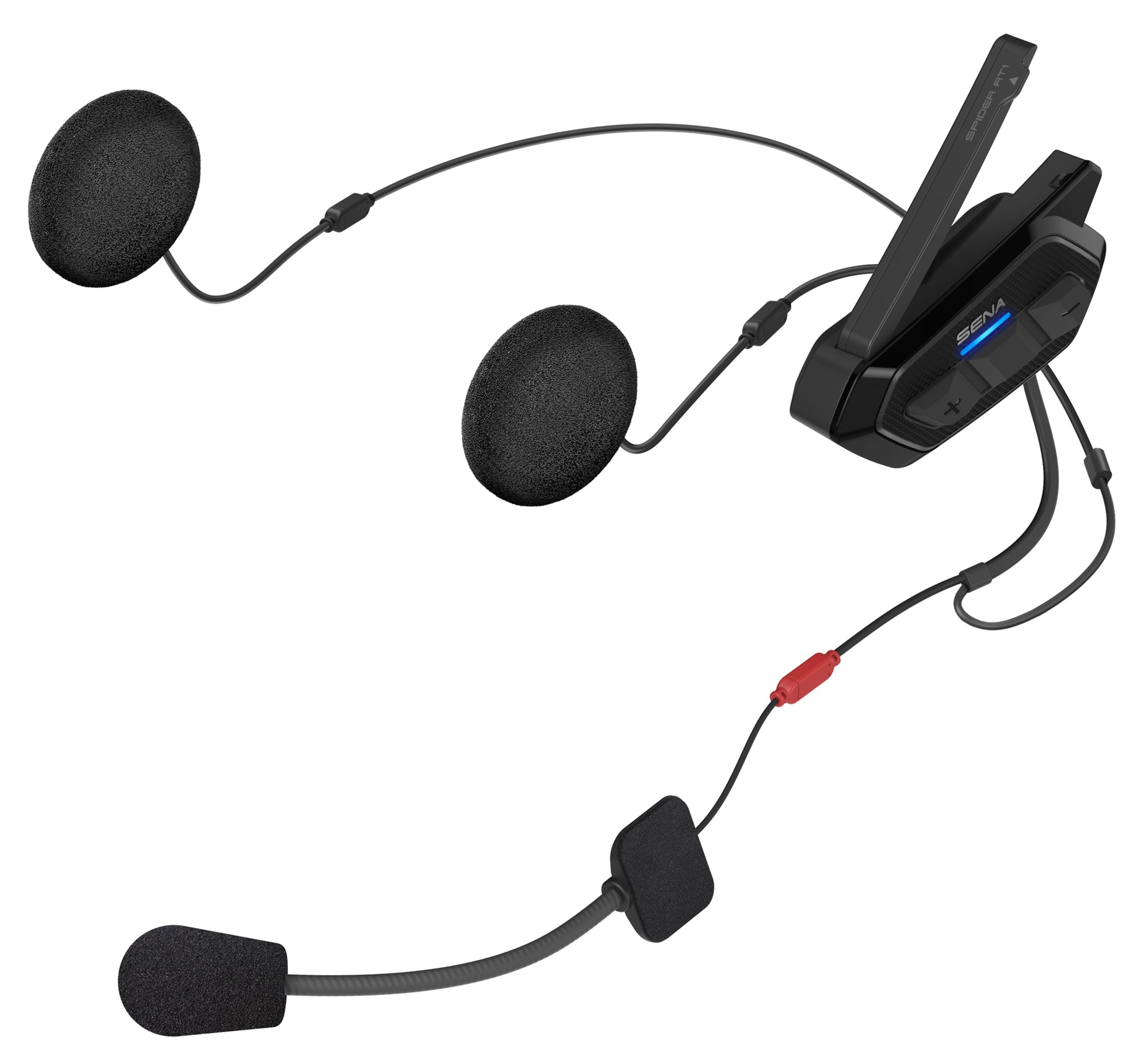 Sistem Comunicare Moto Spider RT1 Mesh Sena - Mesh Intercom, 3 Butoane