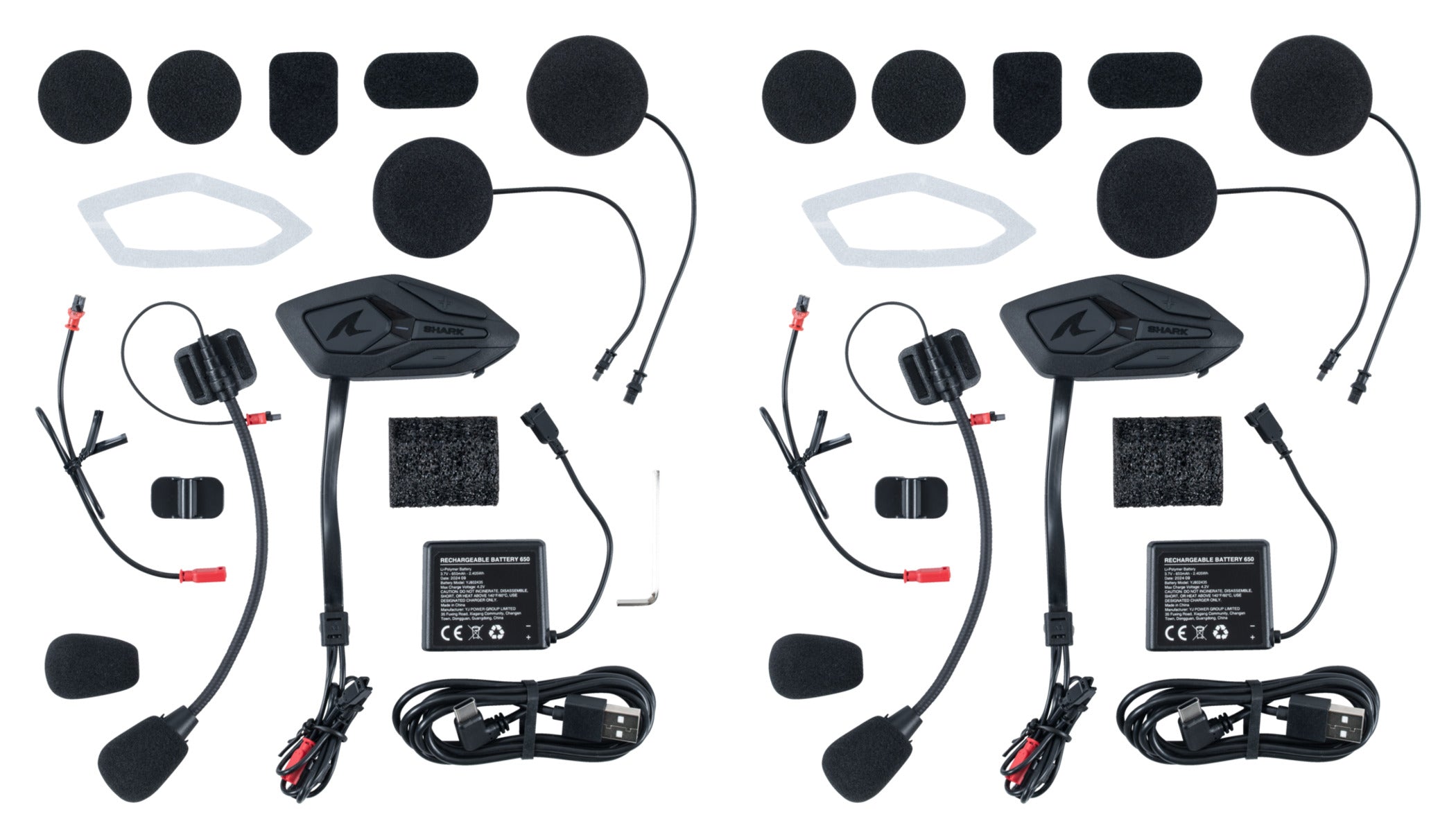 Sistem Comunicare Sena for Shark - Bluetooth 5.1, HD Audio