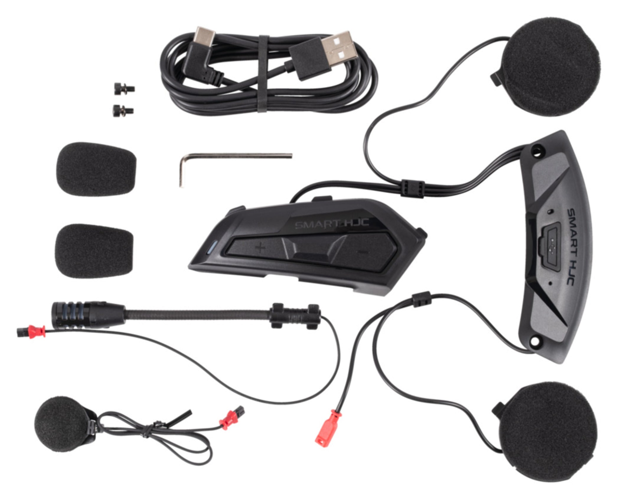 Sistem Comunicare Smart 11B HJC - Bluetooth, Audio Multitasking