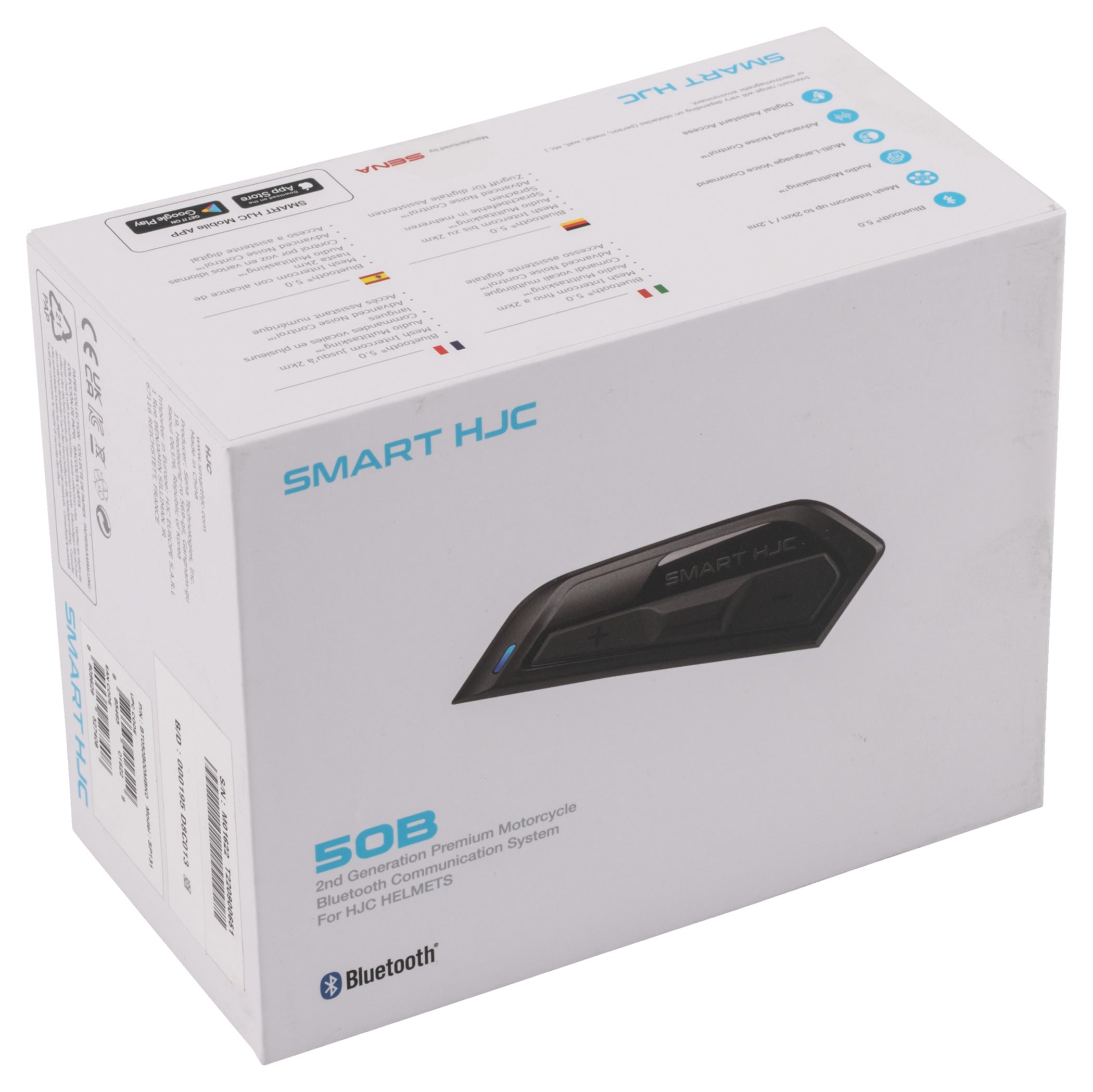 Sistem Comunicare Smart 50B HJC - MESH & Bluetooth 5.0, Audio HD