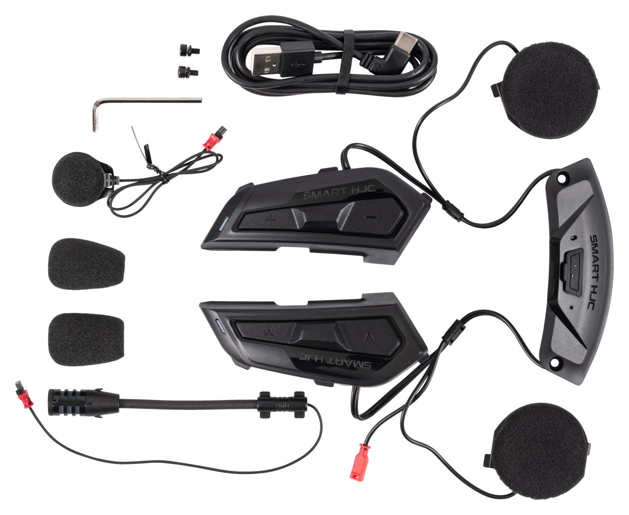 Sistem Comunicare Smart 50B HJC - MESH & Bluetooth 5.0, Audio HD