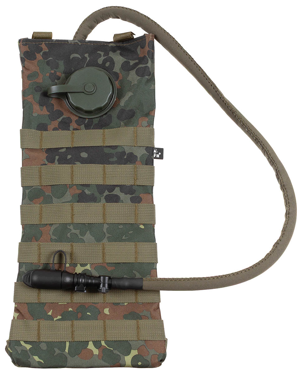 Sistem de hidratare MOLLE 2,5L Flecktarn MFH - Bretele ajustabile, MOLLE
