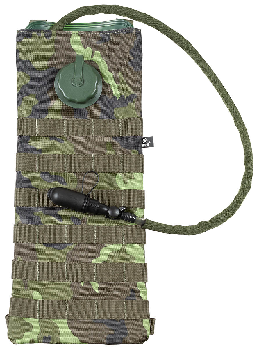 Sistem de hidratare MOLLE 2,5L M 95 CZ camo MFH - Bretele ajustabile, Compatibil MOLLE