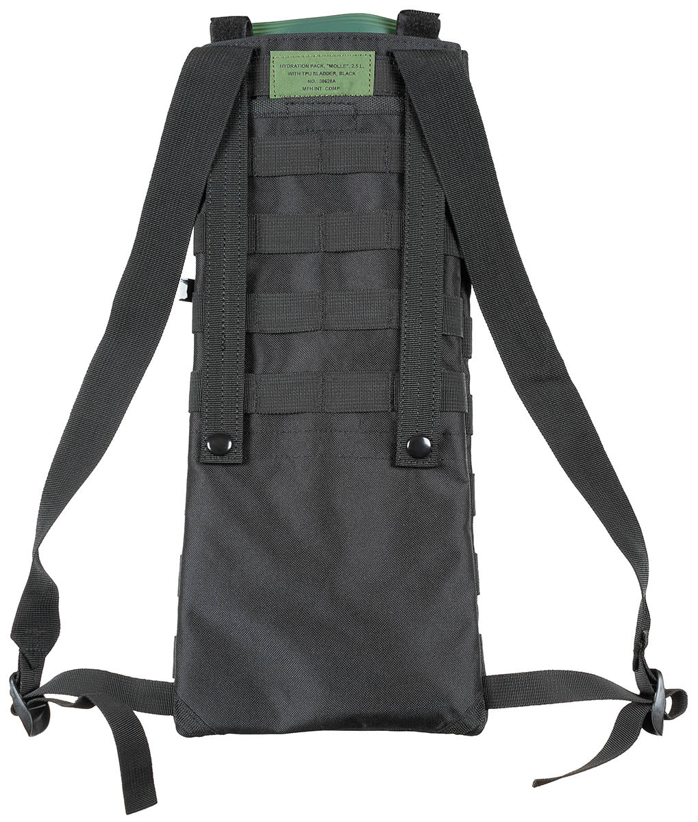 Sistem de Hidratare MOLLE 2.5L Negru MFH - Rezervor TPU, Bretele Ajustabile