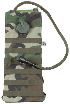 Sistem de Hidratare MOLLE 2,5L Woodland MFH - Rezervor TPU, Bretele reglabile
