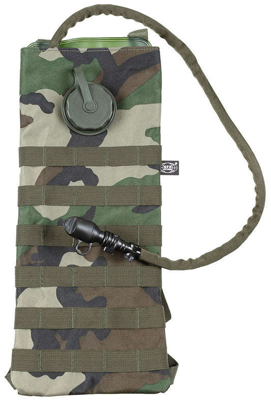 Sistem de Hidratare MOLLE 2,5L Woodland MFH - Rezervor TPU, Bretele reglabile