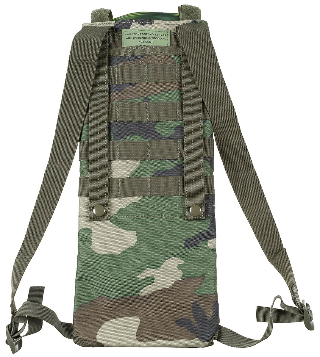 Sistem de Hidratare MOLLE 2,5L Woodland MFH - Rezervor TPU, Bretele reglabile