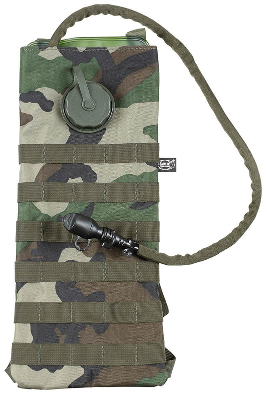 Sistem de Hidratare MOLLE 2,5L Woodland MFH - Rezervor TPU, Bretele reglabile