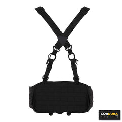 Sistem de Susținere Combat belt + suspender Cordura Negru - Confort & Stabilitate Maximă
