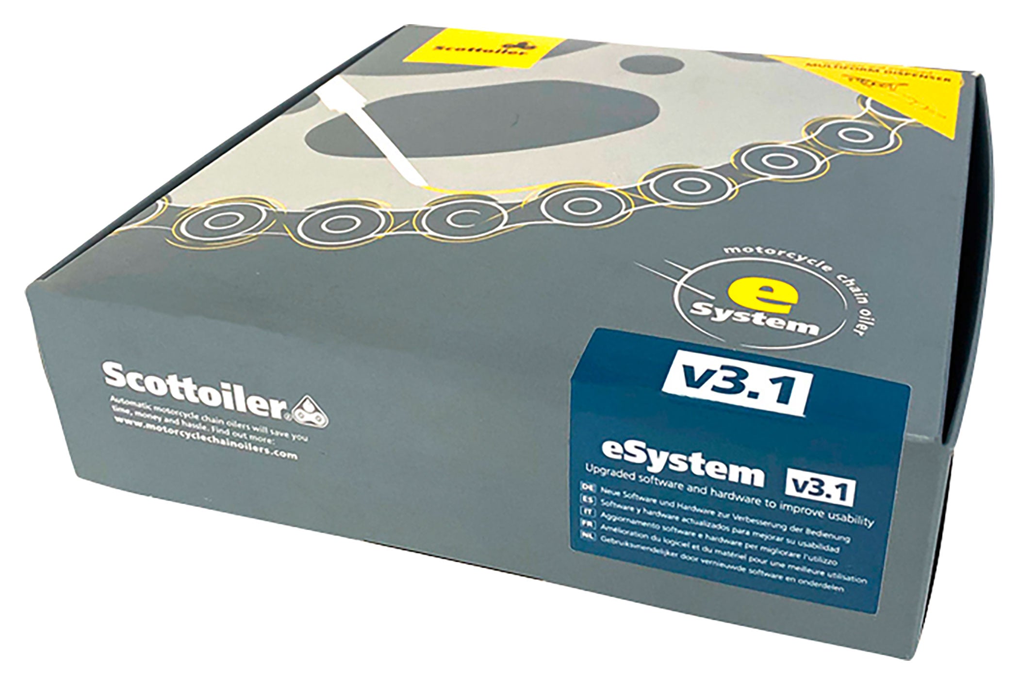 Sistem Electronic Ungere Lanț Scottoiler eSystem V3.1 - Automat & Inteligent