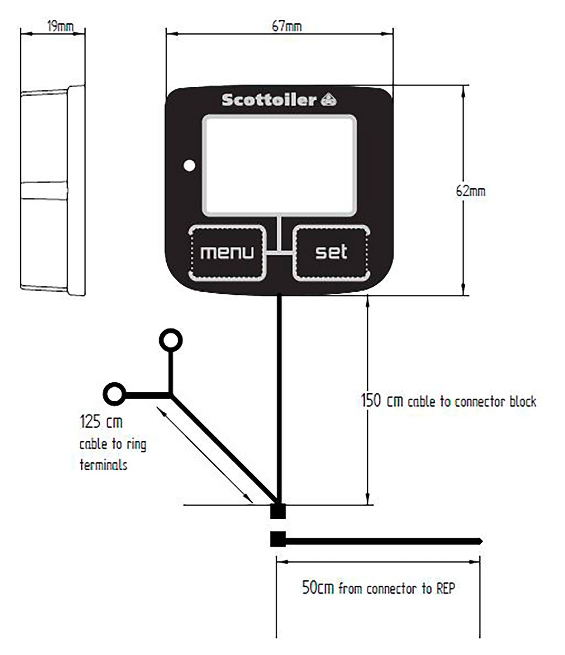 Sistem Electronic Ungere Lanț Scottoiler eSystem V3.1 - Automat & Inteligent