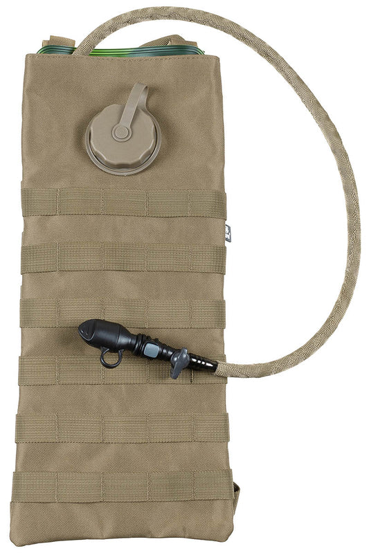 Sistem hidratare MFH MOLLE 2,5L Coyote - Rezervor TPU, Bretele ajustabile