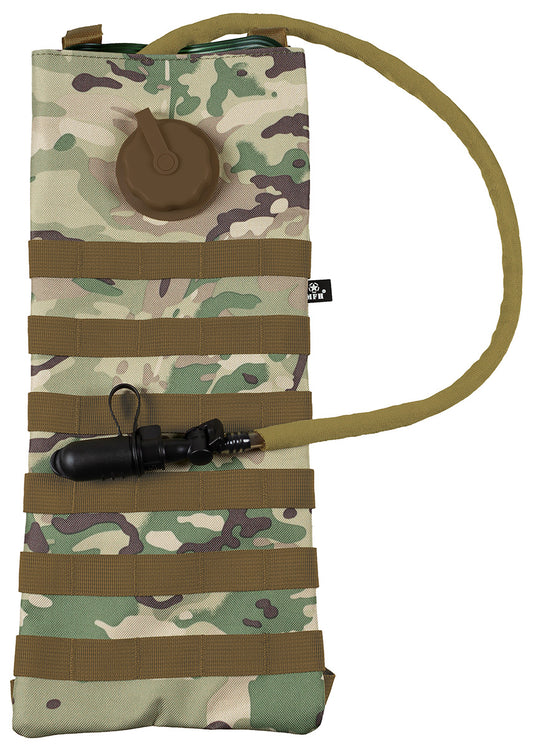 Sistem Hidratare MOLLE 2.5L Operation Camo MFH - Volum 2.5L, Bretele Ajustabile