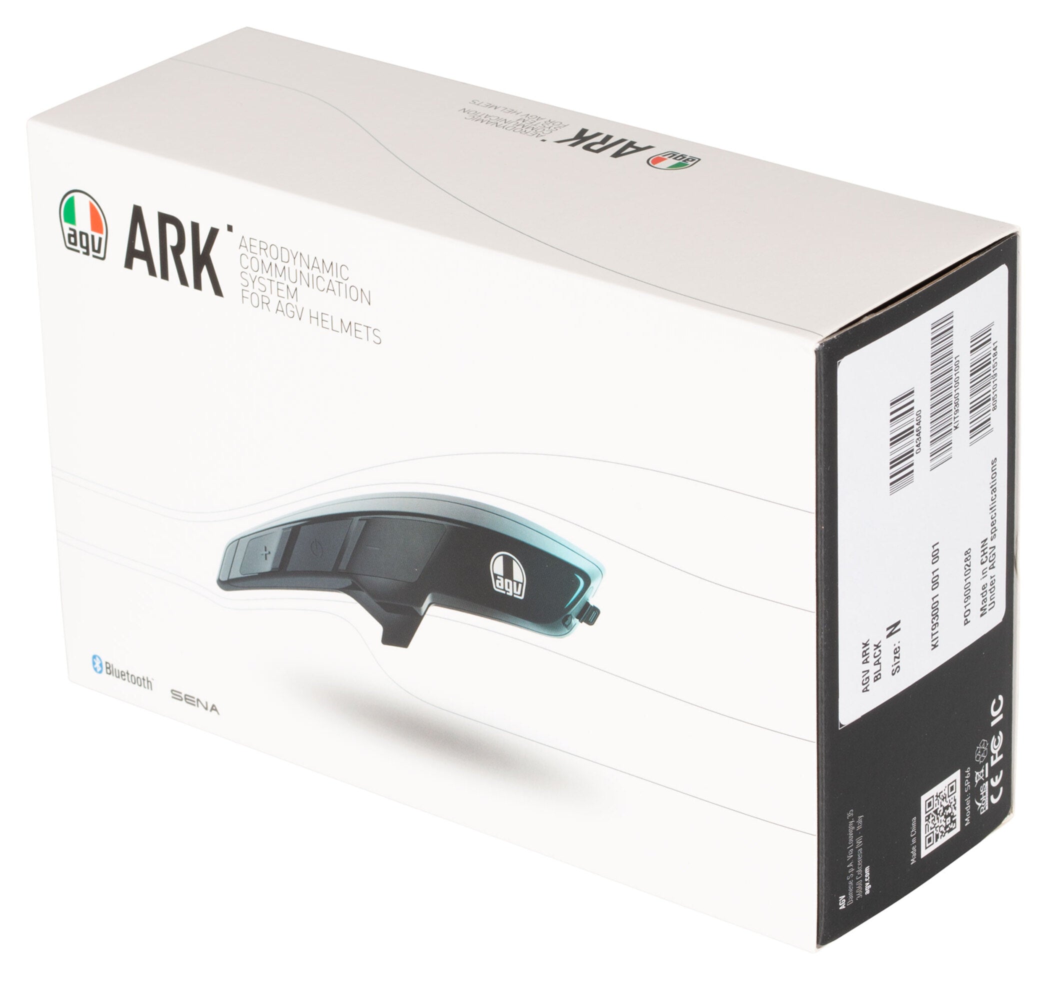 Sistem Intercom Moto Ark Sena - Comunicare 4 Rideri, 1.6km