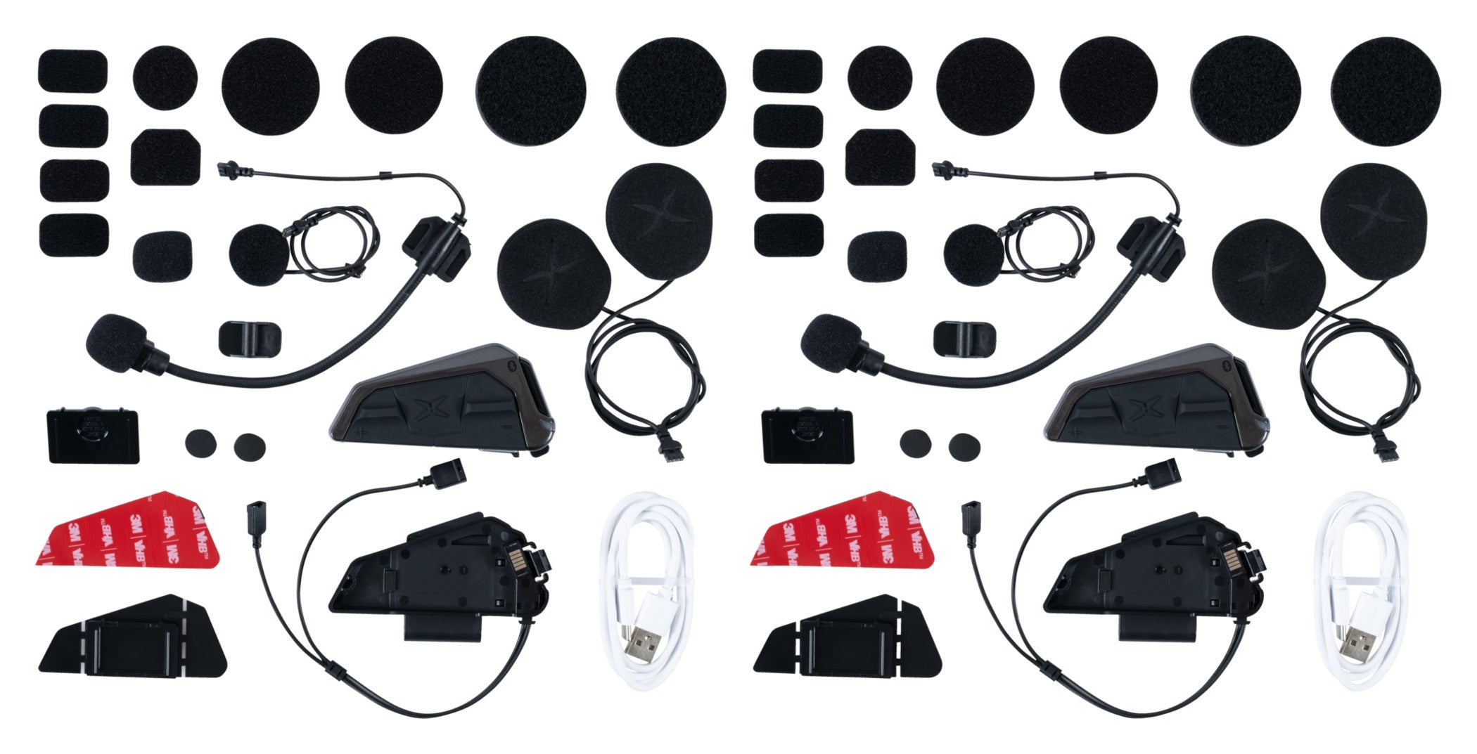 Sistem Intercom Moto EXOCOM Link-1 Dual Pack - Audio HD, Anulare Zgomot